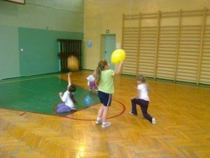 badminton zabawa